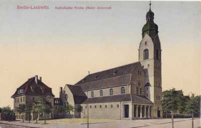 Kolorierte Postkarte von 1912