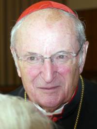 Kardinal Meisner nach dem Pontifikalamt im August 2011