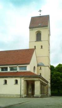 Glockenturm der Pfarrkirche