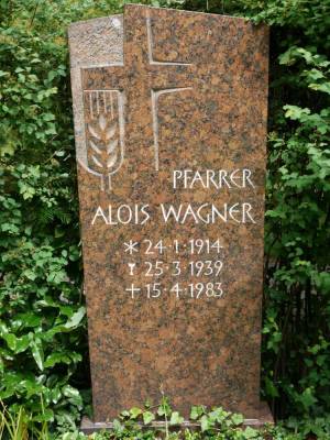 Grabstätte von Alois Wagner auf dem Sankt-Matthias-Friedhof