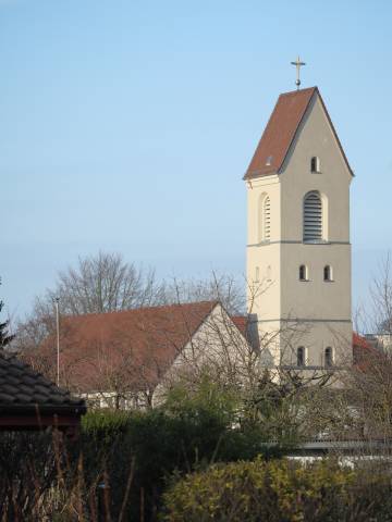 Kirche Mater Dolorosa von Südosten gesehen