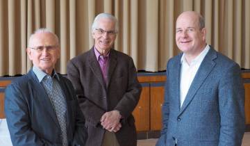 Vorstand der Stiftung Mater Dolorosa 2015: Manfred Goldbaum, Rolf Herrmann, Joachim Goerke-von Stockert