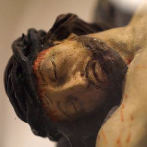 Jesus in der Pieta im Gebetsraum